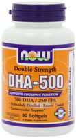 DHA-500, 90 Softgels by Now Foods (Pack of 6)