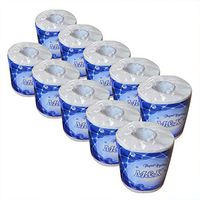 Natural Wood Toilet Paper, Degradable Paper Towels 75g/Roll Bathroom Toilet Tissues For Home, Restaurant And Shopping-mall, 10X10cm Per Sheet 3-layer Bathroom-tissue