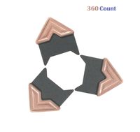 360 Count Self-Adhesive Acid Free Photo Corners for Scrapbooks Memory Books (Rose Gold)