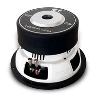 Tropo XL 12 Inch Dual 4 Ohm Car Audio Subwoofer D4 by CT Sounds