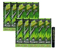 Herb Airtight Tube Pocket Protector with Kingpin Spanish Fly Hemp Wraps 10 Count DC Crafts Nation- Happy Face