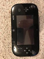 Replacement Official Authentic Nintendo Wii U Gamepad [Black] - Bulk Packaging