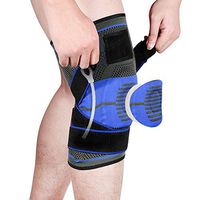 Fyore Knee Brace Compression Sleeve,Knee Braces for Men & Women with Side Stabilizers & Patella Gel Pads & Straps for Knee Support.Knee Sleeves for Meniscus Tear,Arthritis,Pain Relief,More Sports