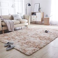 re2chiOngs Area Rug Warm Ultra Soft Living Room Area Rug Shaggy Nursery Floor Mat Carpet Home Decor Khaki