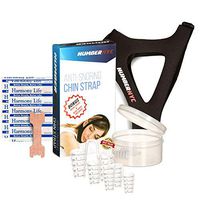 Stop Snoring Sleep Apnea | CPAP Anti Snoring Chin Strap | Effective Set of 4 Nose Vents and Premium Pack of 6 Nasal Snore Strips | Made for Men Women | ODORLESS | Affordable Value by NUMBERNYC