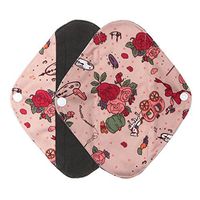 Top Sale!WYTong Cloth Pad for Women,Reusable Bamboo Mama Cloth/ Washable Menstrual Pad/ Sanitary Menstrual Pad (Pink, S)