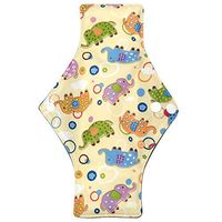 Menstrual Pad,2Pcs Washable Bamboo Charcoal Mom Sanitary Pad Reusable Super-Absorbent Mama Cloth For Maternity Pad Panty (A88)