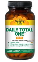 Country Life Daily Total One - Maxi-Sorb Multi-Vitamin, Iron Free - 60 Vegetarian Capsules
