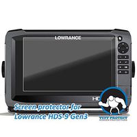 Tuff Protect Clear Screen Protectors for Lowrance HDS-9 Gen3 Fish Finder Screen