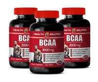 Muscle Builder Fat Burner Pill - BCAA 3000 MG - Amino acids bcaa Pills - 3 Bottles 360 Tablets