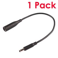 Tip Adapter Converter Cable 7.4 to 4.5mm for Dell Laptop Power Supply 30w 40w 45w 65w 90w 120w 135w D5g6m 0d5g6m M3800 XPS 12 13 9350 3960 15 5930 5950 Inspiron 11 13 14 15 17 3000 5000 7000 [1Pack]