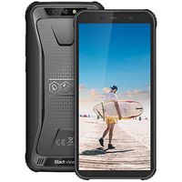 Blackview BV5500 pro- Rugged Phone Unlock 4G LTE (AT & T/T-Mobile), 5.5 inch FHD +, 4400mAh Battery, 3GB RAM + 16GB Memory, Android 9, IP68 Waterproof Outdoor Smartphone, Dual SIM/NFC (Black)