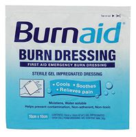 Burn Dressing, Sterile, White, PK10