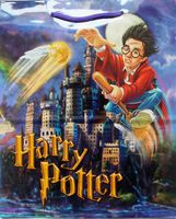 Harry Potter Extra Large Gift Bag 12.75" x 10.5" x 5" with Rope Handles