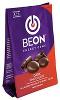 BeON Energy Boost Gems (Energems), Dark Chocolate 133 mg Caffeine & B6 B12 D-Vitamins Per Serving, 1 Coffee Bag w/24 Chocolate gems
