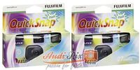 Fujifilm 7130786 QuickSnap 400 Disposable Flash Camera (Pack of 2)