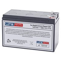 C Power CS12-9 12V 9Ah Sealed Lead Acid Replacement Battery with F2 Terminals