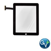 Group Vertical Replacement Touch Screen Digitizer Compatible with Apple iPad 1 1st Gen (Black) (A1219, A1337)