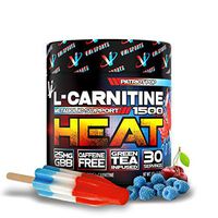 VMI Sports L-Carnitine 1500 Heat Powder, Extreme Fat Burner Pre Workout & Thermogenic Weight Loss Support, Improve Energy, Sweat & Fat Metabolism, Caffeine Free, for Men & Women, Patriot Pop 30sv