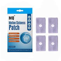 MQ 10ct Sea Sickness Patches with 2 Pairs of Anti-Nausea Wristbands - Relieves Nausea, Dizziness & Vomiting from Motion Sickness, Fast Acting and No Side Effects