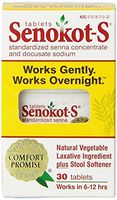 Senokot-S Laxative Tabs Size 30ct