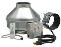 Fantech 12540 DBF 4XLT Dryer Booster Kit with FG 4XL Fan with Wall Mount Indicator Panel