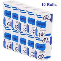 10 Rolls Silky & Smooth Soft Professional Series Premium 3-Ply Toilet Paper, Home Kitchen Toilet Tissue, Soft, Strong and Highly Absorbent Hand Towels for Daily Use