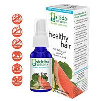 Siddha Remedies Healthy Hair Spray | 100% Natural Homeopathic Remedy with Cell Salts and Flower Essences| No Alcohol | No Sugar