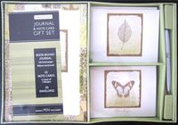Paper Boutique Journal & Note Card Gift Set with Bonus Pen