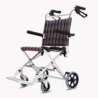 Elderly wheelchair BMX Simple trolley Walker Adult wheelchair Multi-functional wheelchair Folding light Can bear 75 kg (Color : Silver, Size : 575794cm)