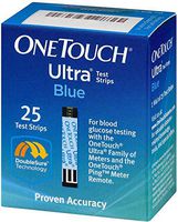 One Touch Ultra FastDraw Test Strips 25