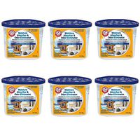 Arm & Hammer FGAH14 14 Moisture Absorber & Max Odor Eliminator Tub, 14 oz (6 pack)