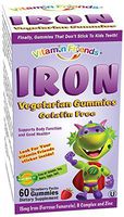 Vitamin Friends Iron Diet Supplement, pl1ub 2Pack (60 Count)