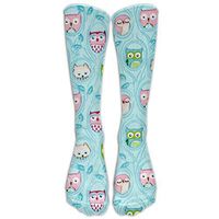 Owls In Trees Compression Socks For Men & Women - BEST For Running, Nurses, Shin Splints, Flight Travel, Skiing & Maternity Pregnancy - Boost Athletic Stamina & Recovery as pictureOne Size