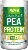 Jarrow Formulas Organic Pea Vegan Protein Powder, Complete Amino Acids, 16 oz. (454 g) Powder