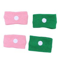 HEALLILY Anti-Halo Sickness Relief Wristbands Motion Sick Car Flying Pregnancy Sea Trips 4 Pairs