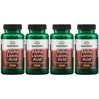 Swanson Alpha Lipoic Acid 100 mg 120 Caps 4 Pack