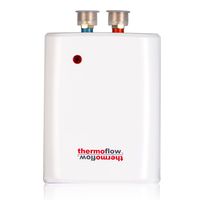 Thermoflow Electric Tankless Water Heater, Point of Use Hot Water Heater for Sinks, 3.5kW at 240 Volts, Wall Mounted