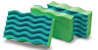 Libman 01079 4-1/2" L X 3" W Anti-Bacterial Sponge Pack 3 Count