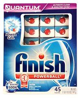 Finish Quantum Dishwasher Detergent, 45-Count (pack of 2)