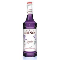 Monin - Lavender Syrup, Aromatic and Floral, Natural Flavors, Great for Cocktails, Lemonades and Sodas, Vegan, Non-GMO, Gluten-Free (750 Milliliters)