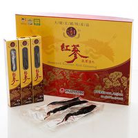 Korean Red Ginseng First Grade Roots with Honey 10.5ounce (300g) Separately Wrapped (1box)