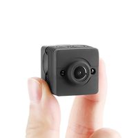 TinyEye Mini Spy Camera Hidden Camera with Full 1080p HD Camera and Ultra Wide-Angle Lens (155°) Nanny Cam with Motion Detection and Night Vision Mode. (Includes: 16GB SD Card + Mounting Accessories)