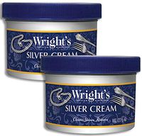 Silver Cleaner and Polish Cream - 2 Pack - 8 Ounce - Gently Clean and Remove Tarnish Without Scratching (8-Pack)