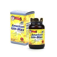 Hsu's Ginseng SKU 1066 | American Gin-max, 90 Count | Cultivated Wisconsin American Ginseng Direct from Hsu's Ginseng Gardens | 许氏花旗参濃縮錠 | 90ct Bottle, 西洋参, 10% Ginsenocides, B00GK5VWB0