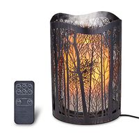 Candle Light Aromatherapy Essential Oil Diffuser,Humidifier,Ultrasonic,Quiet,Cool Mist,Adjustable Mode,Time Setting,Color Light Changing,Waterless Auto Off,for Baby,Home, Office,Gifts,Yoga,Zen