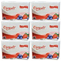 Tiger Chef Paper Napkins Bulk - Small Disposable Quarter Fold 1-PLY Luncheon Napkin - 500 Count - 6 Pack