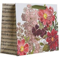 Jillson & Roberts Large Gift Bags, Botanic (30 Pcs)