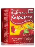 Women's Righteous Raspberry Tea Now Foods 24 Bag