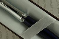 Cross Executive Companion Pearlescent Midnight Blue Barrel and Extremely Polished Cap and Appointments Parasol Ballpoint Medium Point Pen